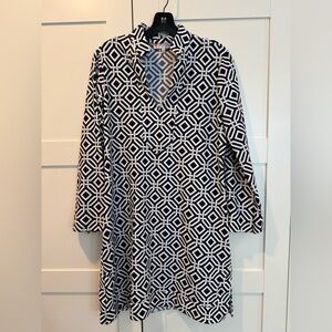 Jude Connally Kate Dress - Lattice Patterned Women's Dress - Size L